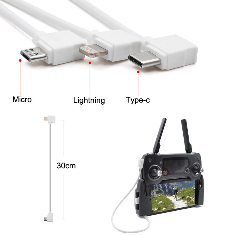 6513 2 usb cable startrc 30cm type c white