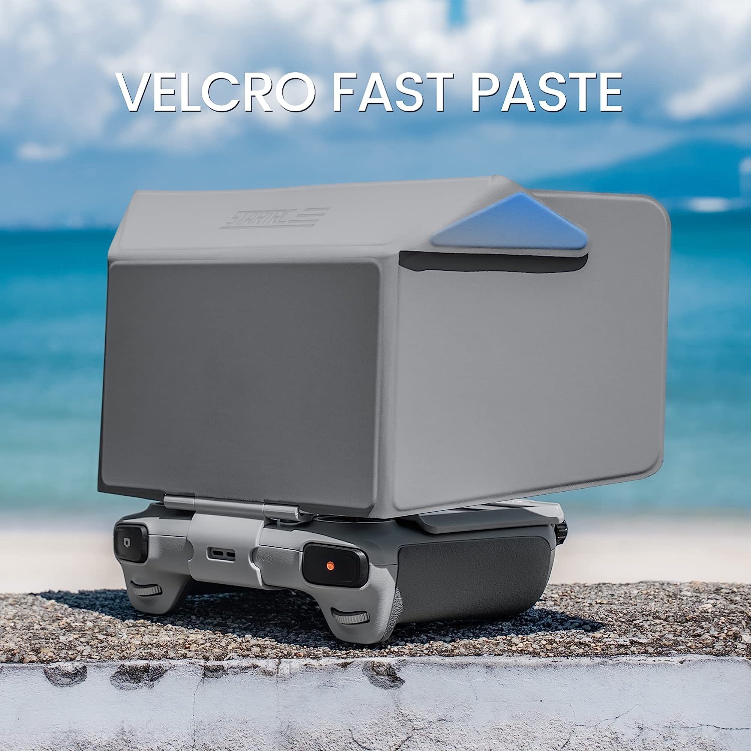 6585 2 sunshade hood startrc for dji rc gray