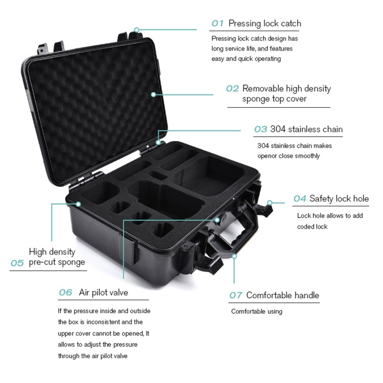6642 5 startrc abs case for dji mini 2 se mini 2 with rc n1