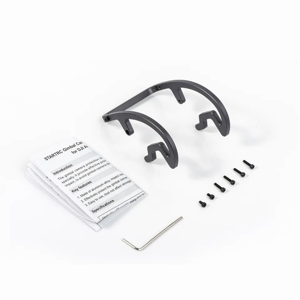6714 3 camera protective bumper startrc aluminium alloy for dji avata enhance