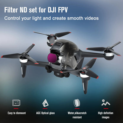 6756 17 filter set startrc for dji fpv drones nd8 nd16 nd32 nd64