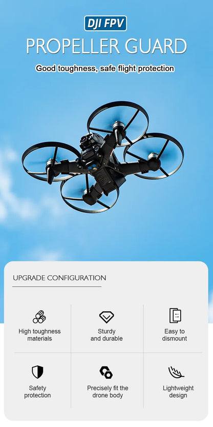 6759 11 propellers guard startrc for dji fpv