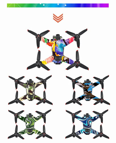Body + Remote Controller Stikers for DJI FPV(Style 5)