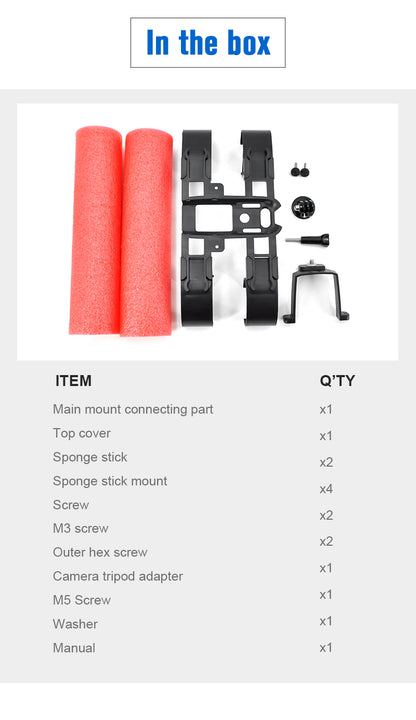 6816 floating landing gear startrc for dji air 2 2s