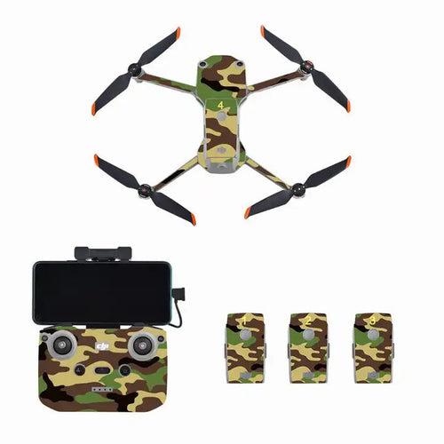 Body + Remote Controller Stikers  for DJI Air 2S (style 5)