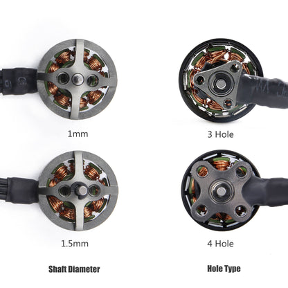 7446 2 motor geprc gep gr1102 10000kv 4 holes