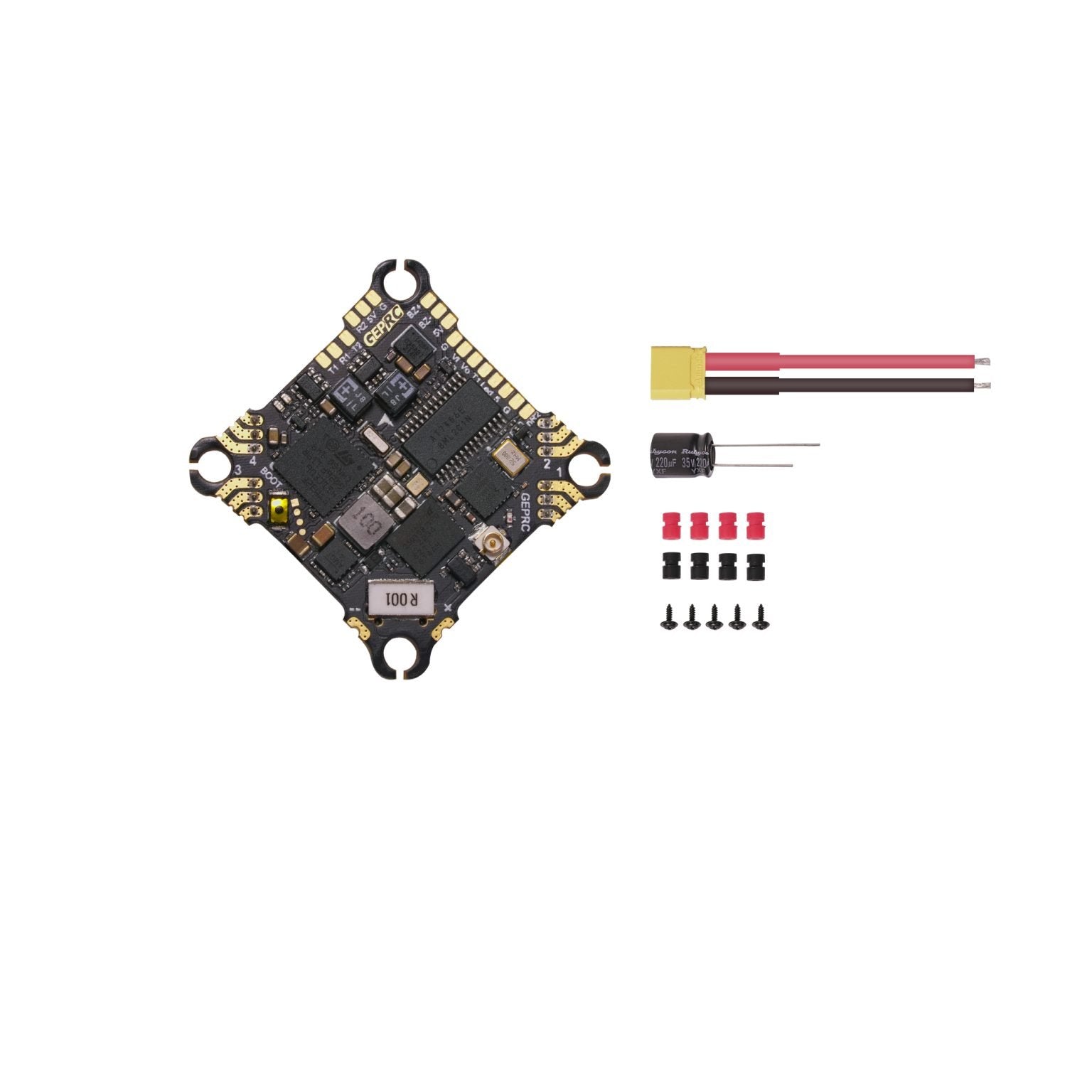 7560 3 aio fc geprc taker f411 8bit 12a built in elrs
