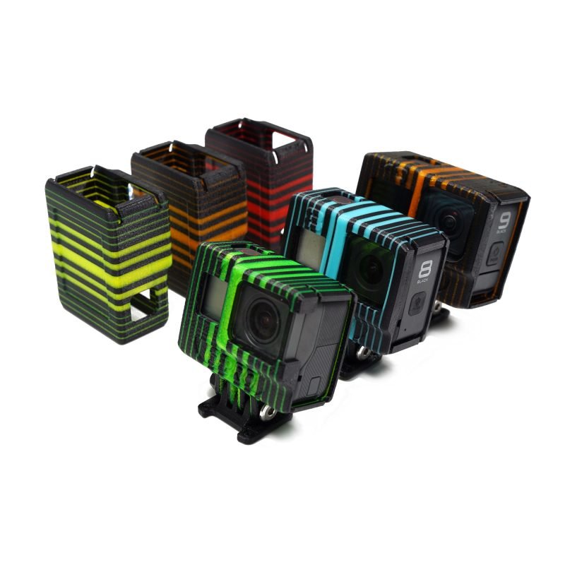 7683 1 tpu mount geprc cinelog35 gopro 8 black green