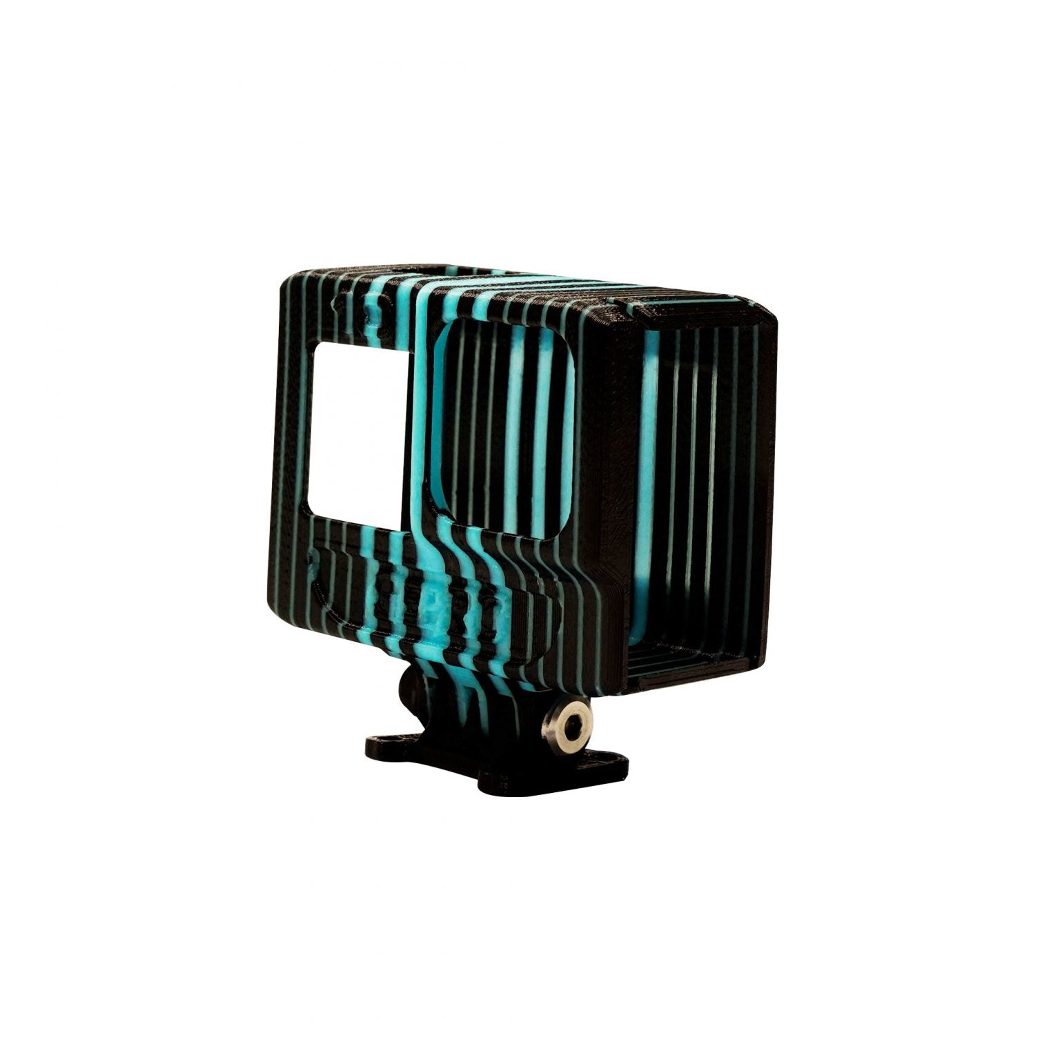 7707 tpu mount geprc cinelog35 gopro 9 10 black cyan