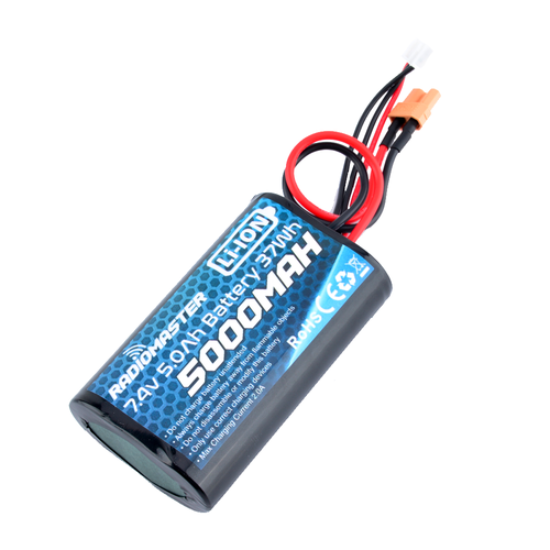 RadioMaster TX16S 5000mAh 2S Li-ion Battery Pack (XT30)
