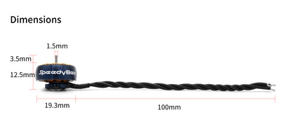 8436 4 motor speedybee 1404 4500kv