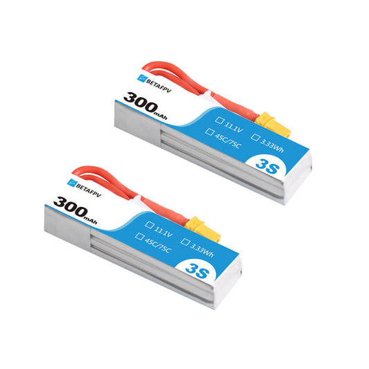 8610 battery betafpv lipo 3s 11 1v 300mah 45c s version xt30 2pcs