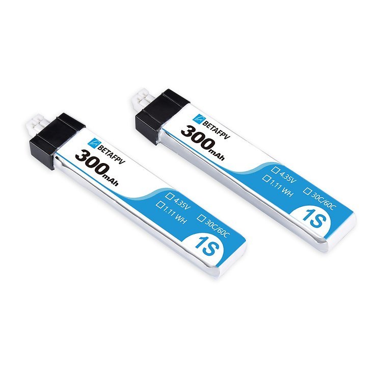 8631 battery betafpv lihv 1s 4 35v 300mah 30c hv ph2 0 8pcs
