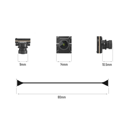 9555 7 fpv camera caddxfpv nebula pro nano 8cm black